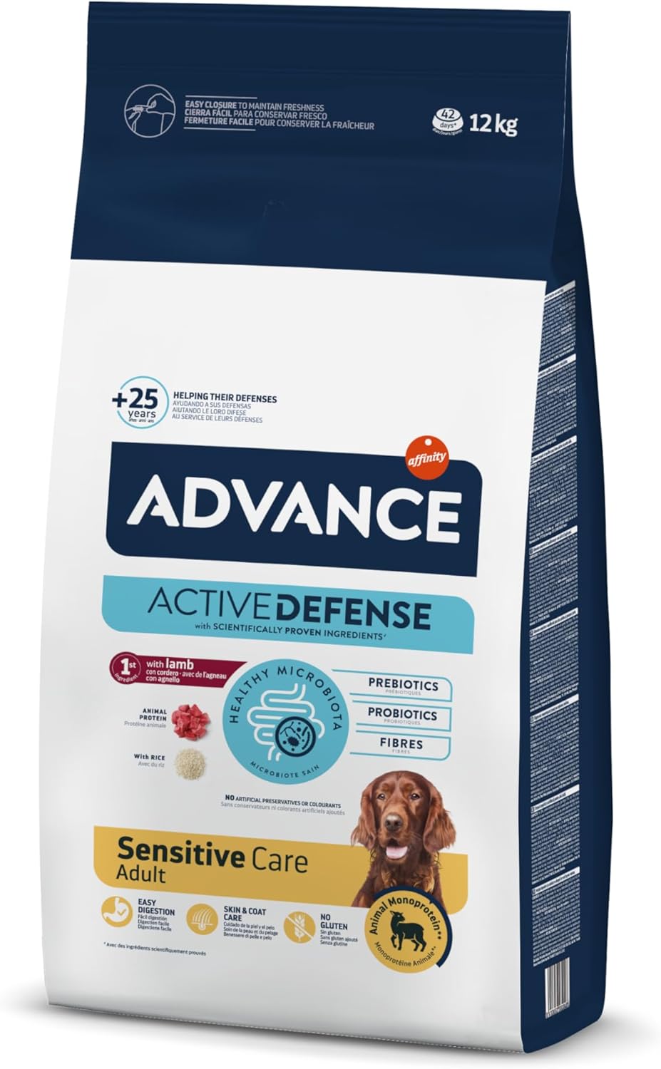 Advance Medium Maxi Sensitive Lamb, Pienso para Perros de Razas Medianas