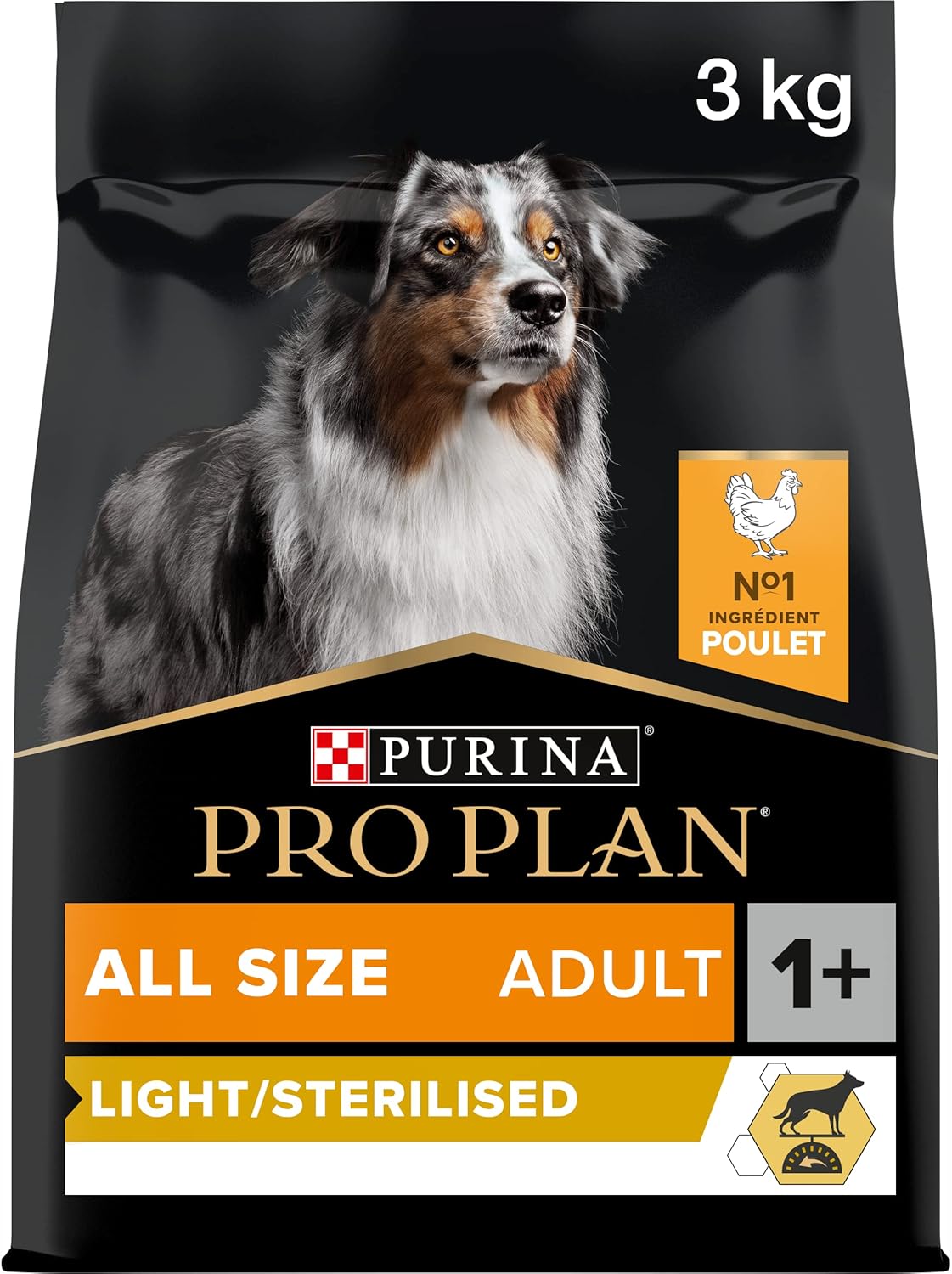 Pro Plan Purina Comida Seco para Perro Adulto Todos los Tamaños con Optiweight