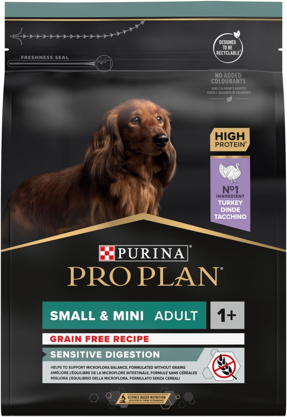 Purina Pro Plan Optidigest Grain Free Comida Seca para Perros Adultos, Pequeños