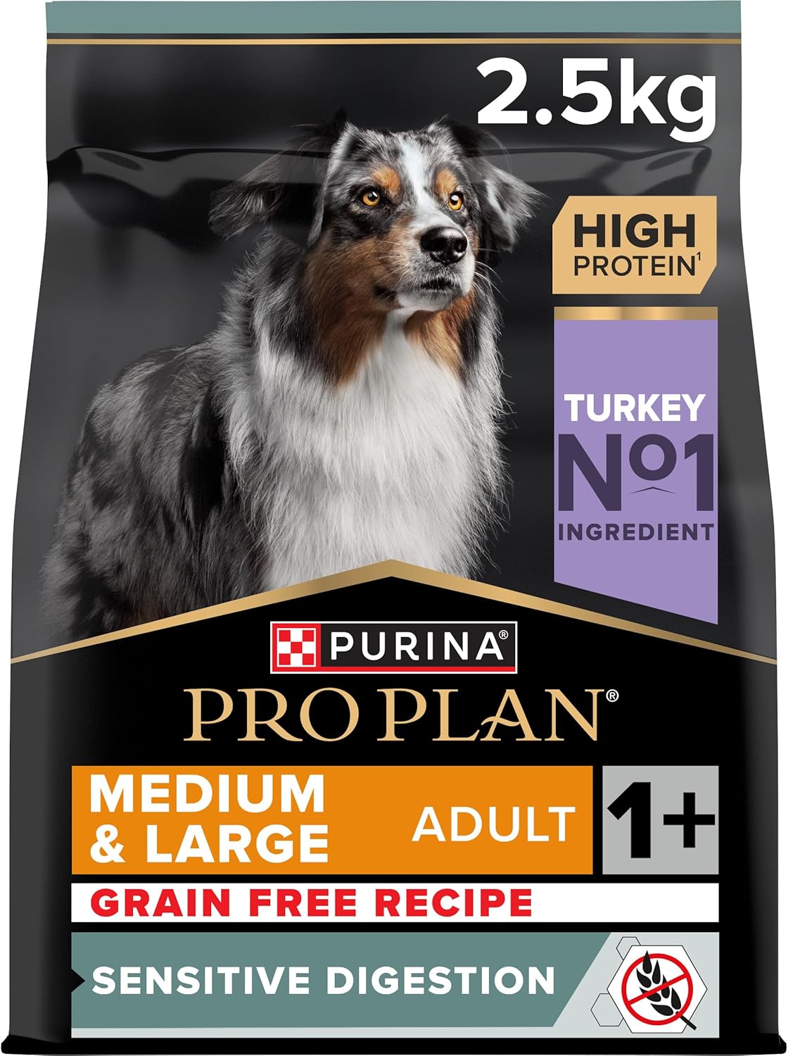 Purina Pro Plan Optidigest Grain Free Comida Seca para Perros Adultos, Medianos