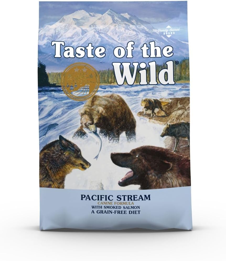 Taste of The Wild Canine Adult Pacific Stream Comida para Perros, 18 Kg
