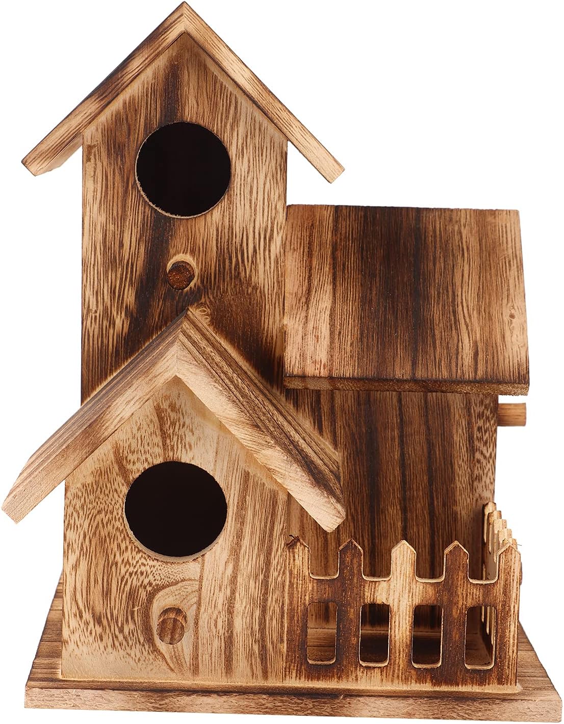 Tyenaza Casa pájaros de Madera, Pajareras Exterior en Jardin, Pequeña Caja Nido