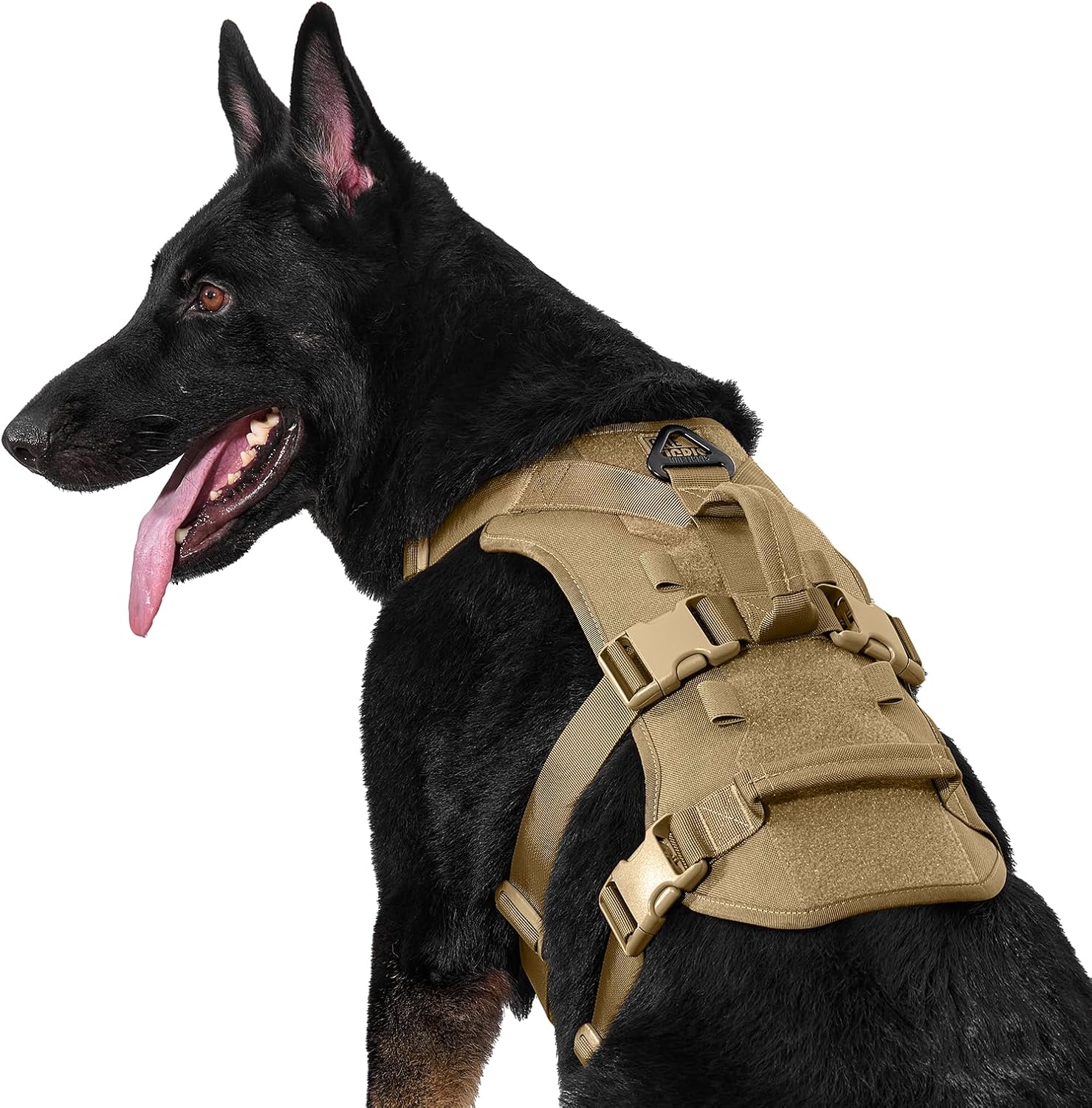 OneTigris Arnés para perros, T-Bone táctico con 2 asas, a prueba de fugas