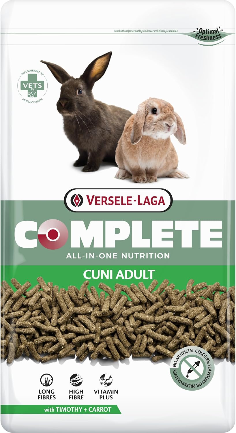 VERSELE-LAGA - Complete Cuni Adult - Pienso extrusionado Todo en uno Rico