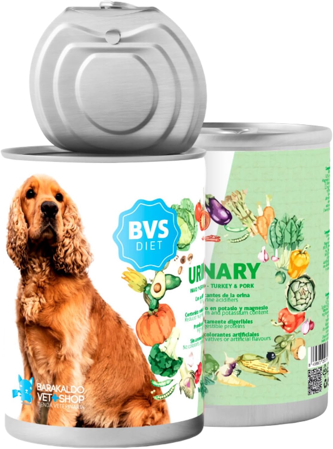 BVS Vet Shop – Diet Urinary Pavo y Cerdo Lata para Perros